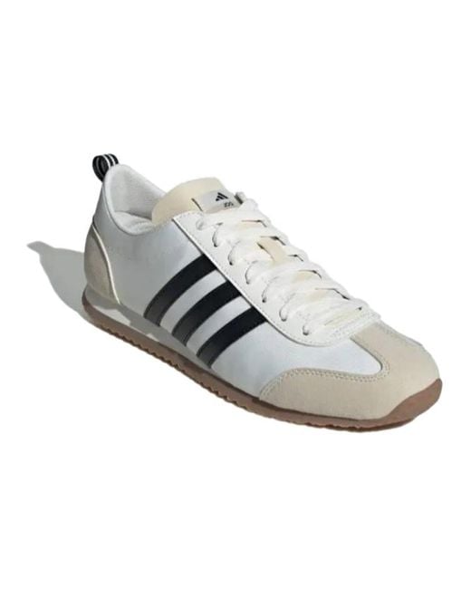Adidas White Neo Vs Jog 2.0 Tan' for men
