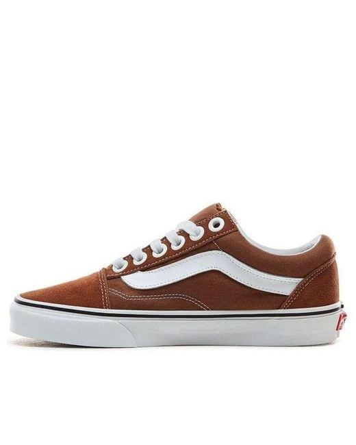 Vans Brown Old Skool Os Shoes for men