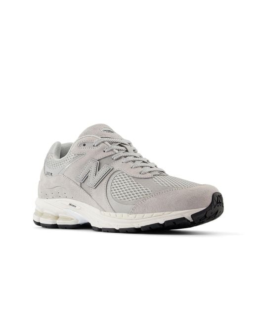 New Balance White 2002R 'Raincloud Metallic' for men