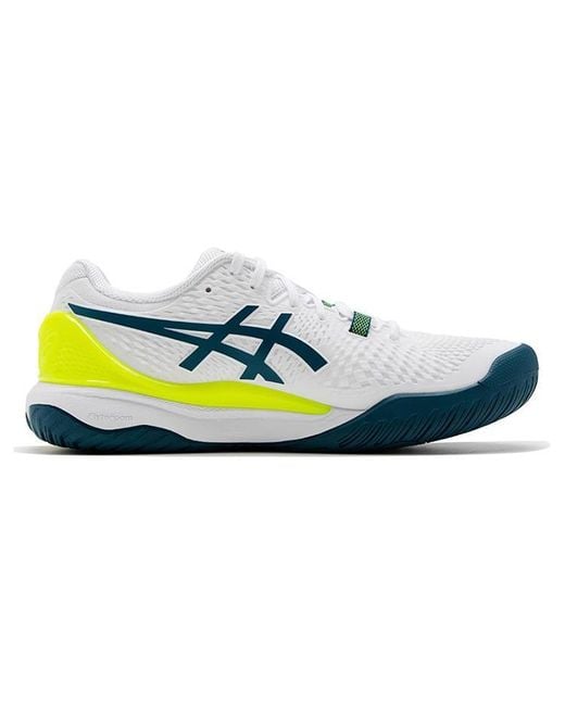 Asics Blue Gel-Resolution 9 Restful' for men