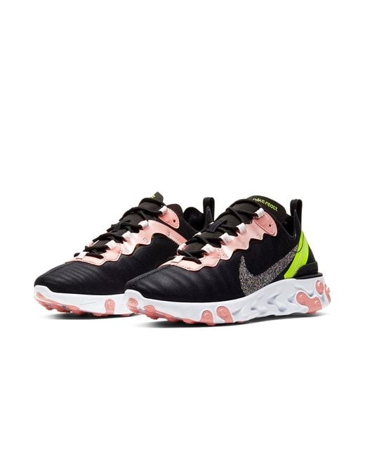Nike Blue (Wmns) React Element 55 Premium Coral Stardust'