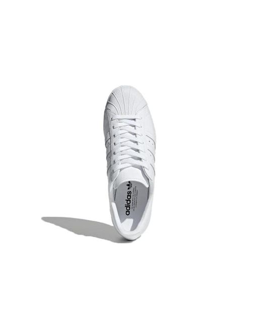 Adidas White Superstar 80S 'Triple' for men
