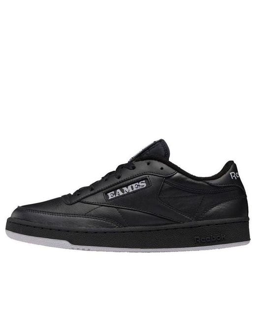 Reebok Black Eames Office X Club C 85 'Monotone Pack