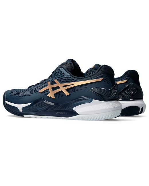 Asics Blue Gel-Resolution 9 'French Pure' for men