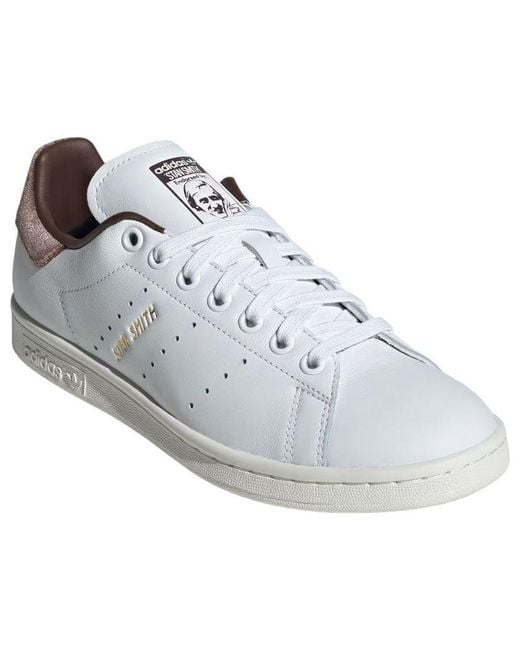 Adidas White (Wmns) Stan Smith Metallic'