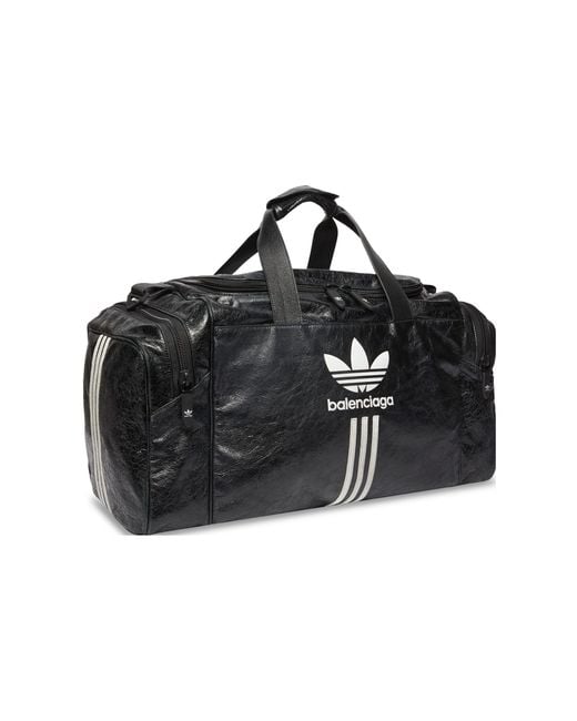 Balenciaga Black X Adidas Gym Bag for men