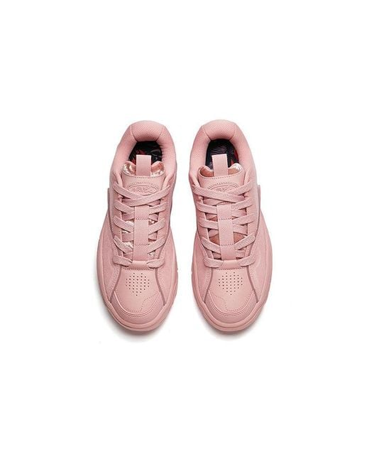 Anta Pink Authentic Low-Top Sneaker 'Hot' for men