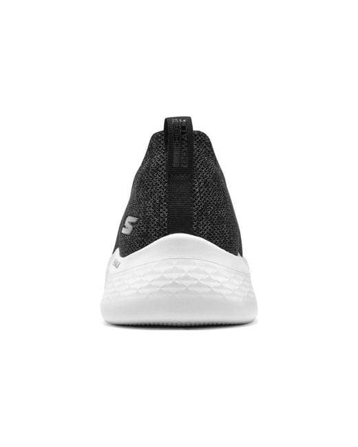 Skechers Black Go Walk Slip-On Shoes for men