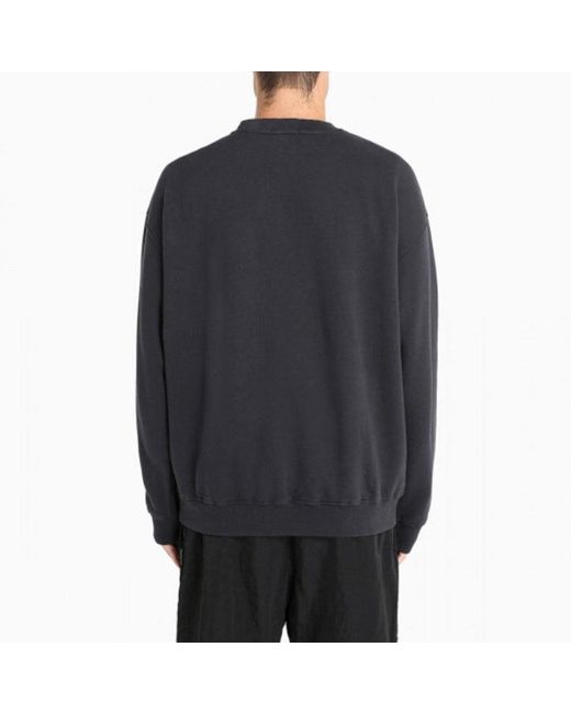 Heron Preston Blue Heron Crew Sweatshirt for men