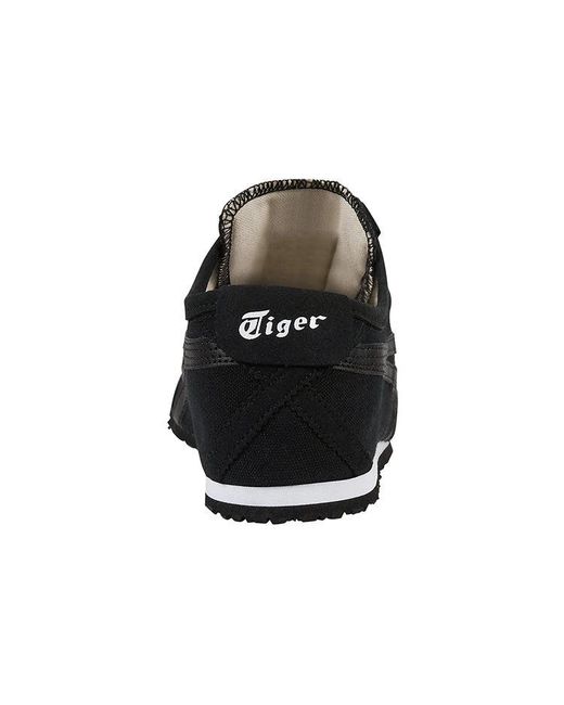 Onitsuka Tiger Black Mexico 66 Slip-On for men