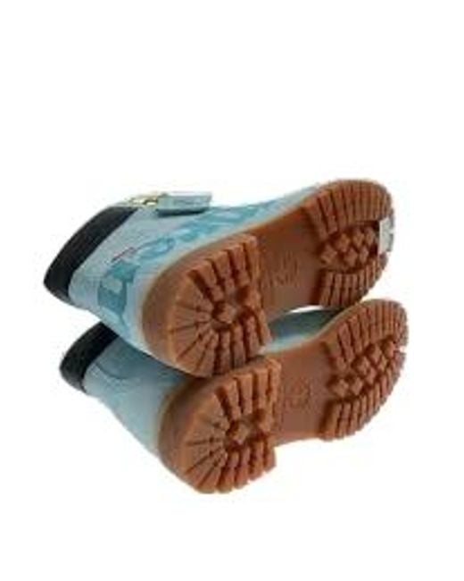 Timberland Blue X Supreme 6 Inch Waterproof Boots With Logo' for men