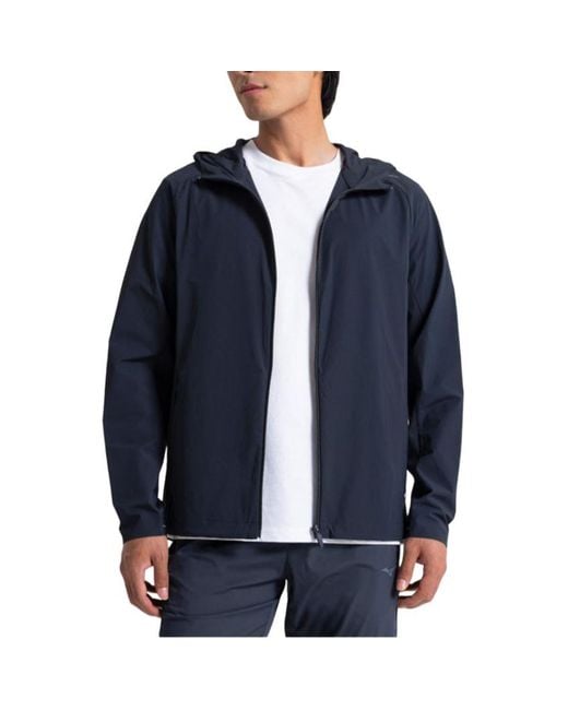 Mizuno Blue Essentials Track Jacket for men