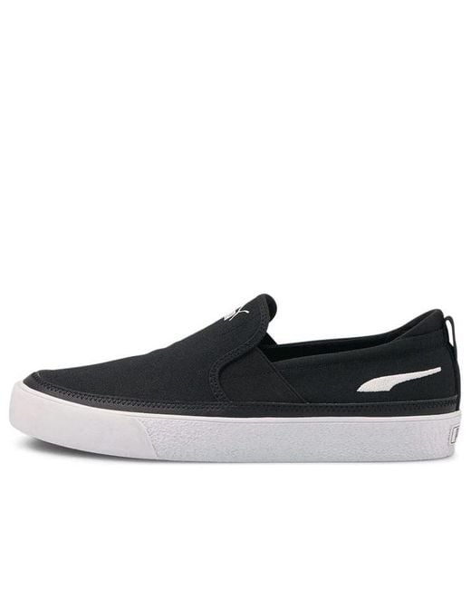 PUMA Black Bari Z Slipon Casual Shoes for men