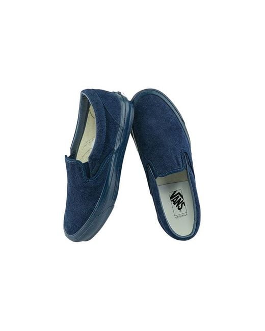 Vans Blue Vault Classic Slip-On Lx Sneakers for men