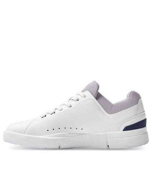 On Shoes White (Wmns) The Roger Advantage X Federer Lilac'