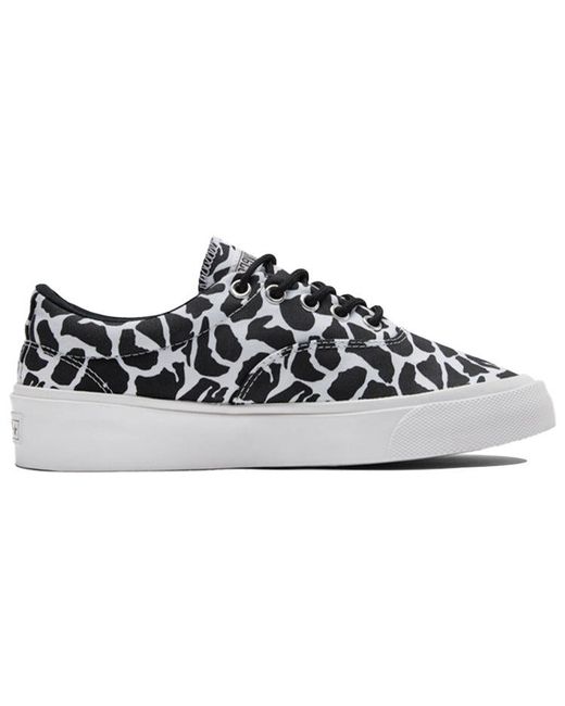 Converse Blue Skidgrip Stylish Low Top Casual Canvas Shoes Printing for men