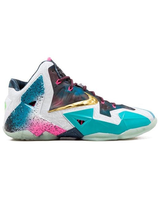 Nike White Lebron 11 Premium 'What The Lebron' for men