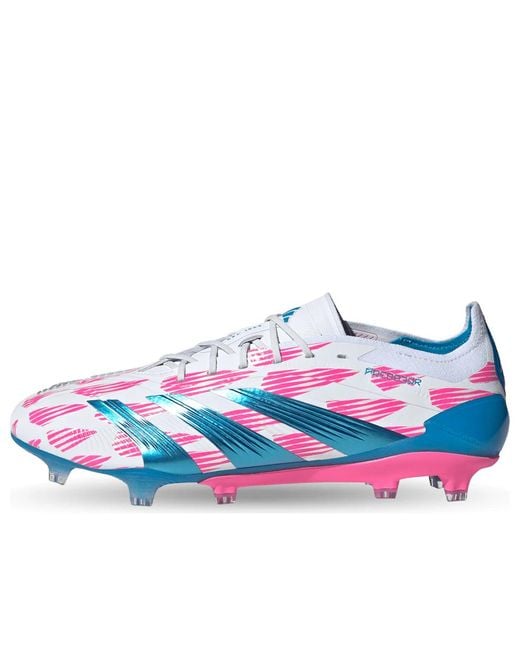 Adidas Blue Predator Elite Low Fg 'Reemergence Pack' for men