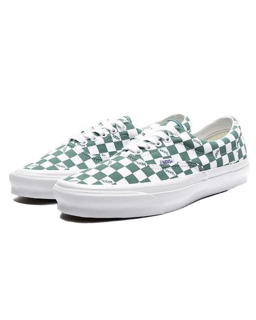 Vans Blue Og Era Lx 'Checkerboard Logo for men