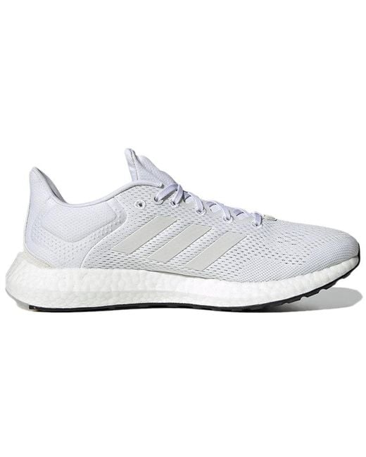 Adidas White Pureboost 21 Dash' for men