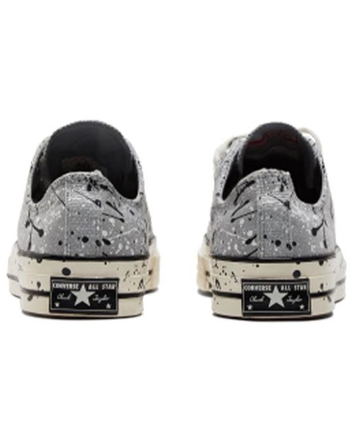 Converse White Chuck 70 Low 'Archive Paint Splatter' for men