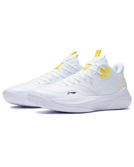 Li-ning White Sonic Team Low for men
