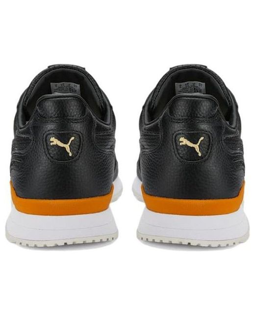 PUMA Black Rx 737 Premium Lace Up for men