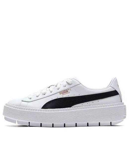 puma basket platform trace