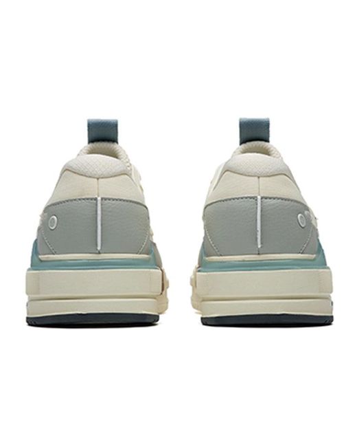 Anta White Lifestyle Series Sneakers 'Lightweight Breathable' for men