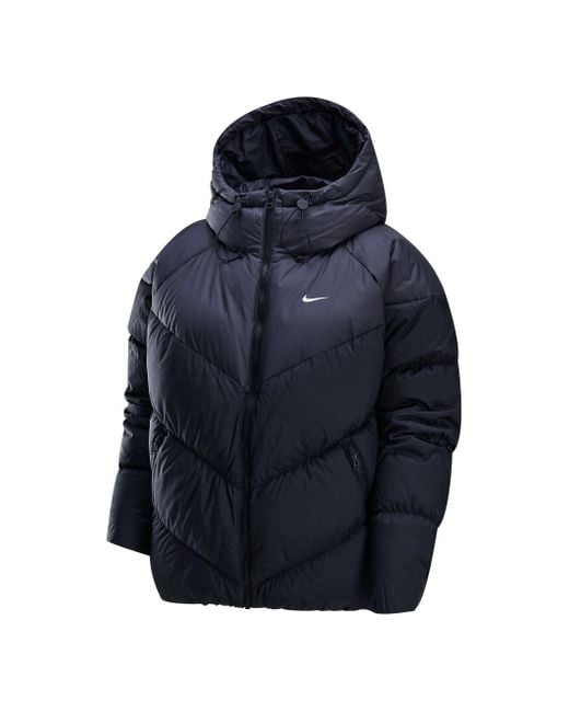 Nike Blue (Wmns) Sportswear Windrunner Storm-Fit Jacket