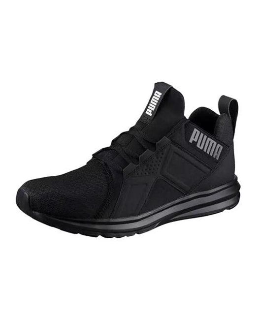 PUMA Black Enzo Training Shoes for men