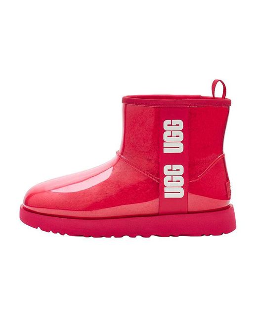 Ugg Red (Wmns) Classic Clear Mini