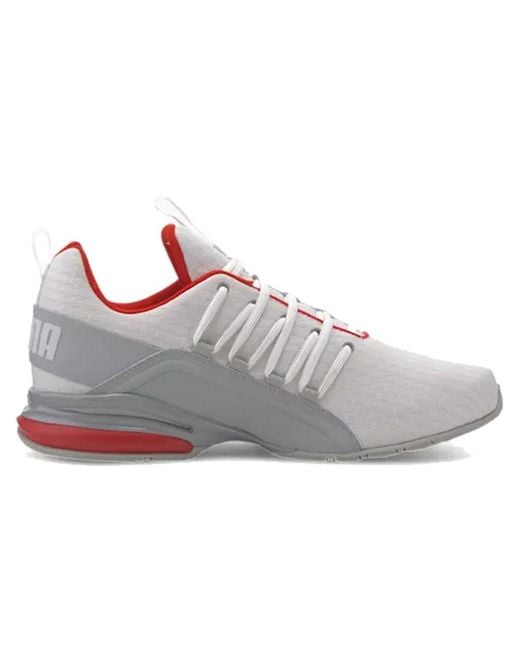 PUMA White Axelion Block for men