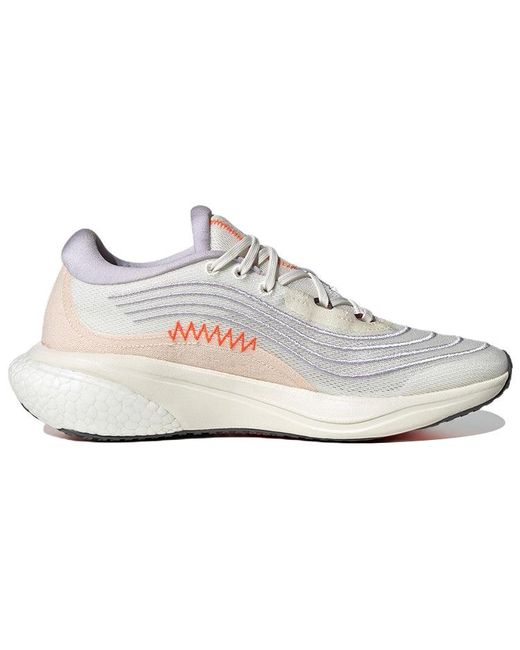 Adidas White Supernova 2.0 X Parley Shoes