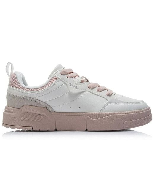 Li-ning White (Wmns) Ace Low
