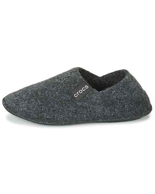 CROCSTM Gray Classic Slipper Soft Sole Slippers for men