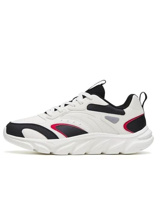 Anta White Running Shoes for men