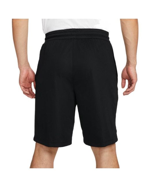 Nike Blue Colorblock Large Logo Printing Casual Shorts for men