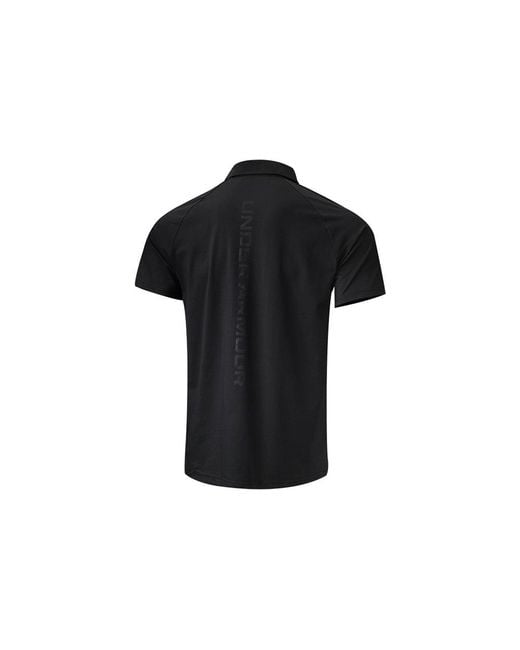 Under Armour Black Polo Shirts for men