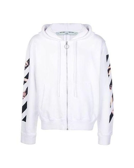 Off-White c/o Virgil Abloh Blue Ss20 Caravaggio Arrow Slim Zipped For for men