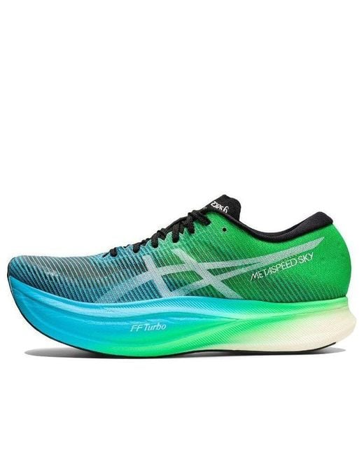 Asics Green Metaspeed Sky+ for men