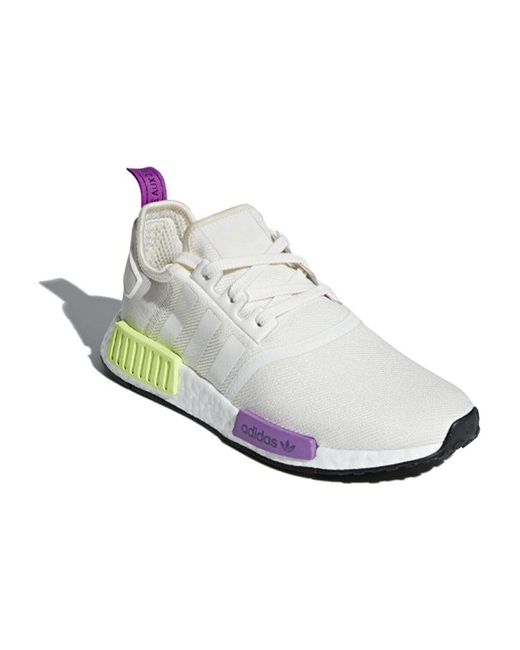 Adidas White Nmd_R1 'Semi Solar' for men