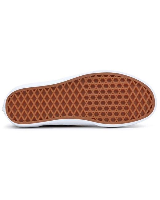 Vans Red Pig Suede Authentic for men