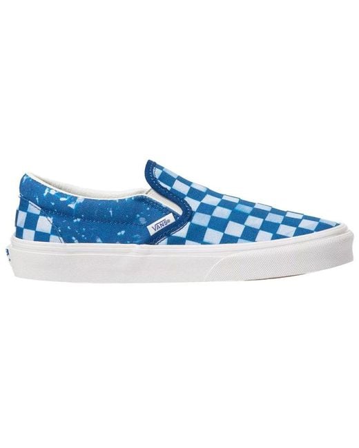 Vans Blue Classic Slip-On 'Solar Floral True' for men