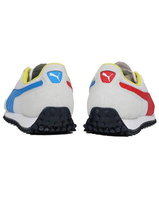 PUMA Blue Fast Rider Low Top Running Shoes for men