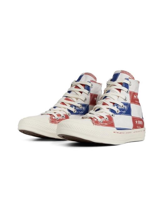 Converse Blue Chuck Taylor All Star Bold Branding High Top ' ' for men