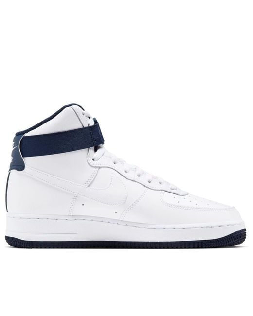 Nike Blue Air Force 1 High White Regency Purple
