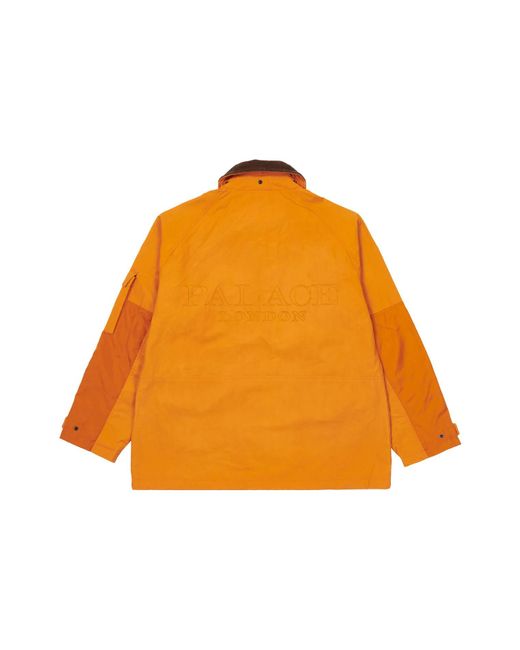 Palace Orange Fw22 Formula Jacket for men