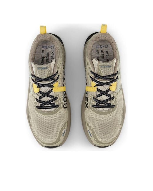 New Balance Brown Fresh Foam X Hierro V8 Gore-Tex 2E 'Timberwolf Arid Stone' for men