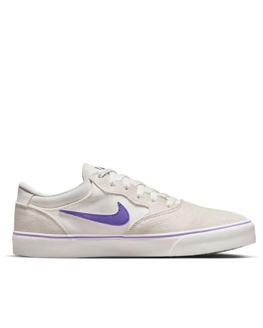 Nike White Sb Chron 2 for men